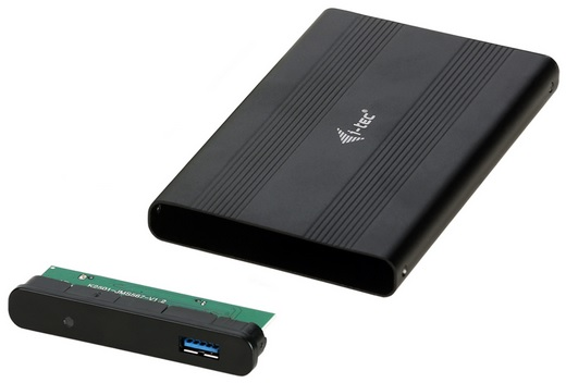 I-tec Advance MYSAFEU312 saugojimo diskų korpusas 2.5" HDD / SSD aptvaras Juoda