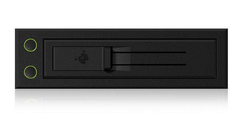 ICYBOX IB-166SSK-B Icy Box Trayless Mobile Rack 3.5 SATA/SAS HDD, Juodas