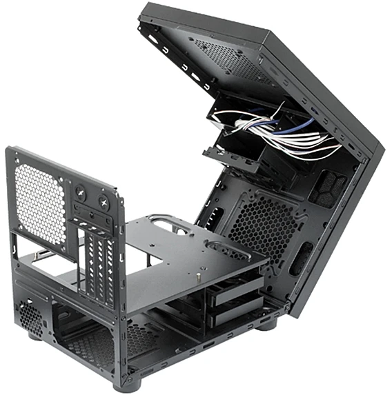 CHIEFTEC CI-01B-OP Gaming Cube 2xUSB3.0 W/O maitinimo šaltinis