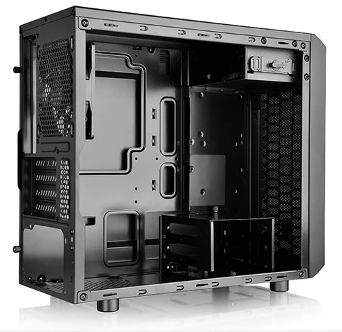 THERMALTAKE Versa H15 Micro Tower, i/O jungtys 1xUSB 3.0,1xUSB 2.0,1x HD Audio, visiškai modulinė koncepcija, kabelių valdymas