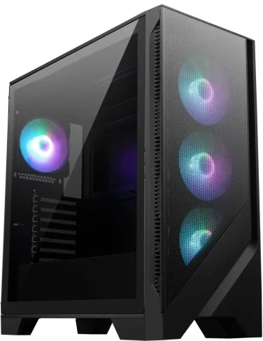 Kompiuterio korpusas MSI MAG FORGE 320R AIRFLOW, Micro Tower, Permatomas