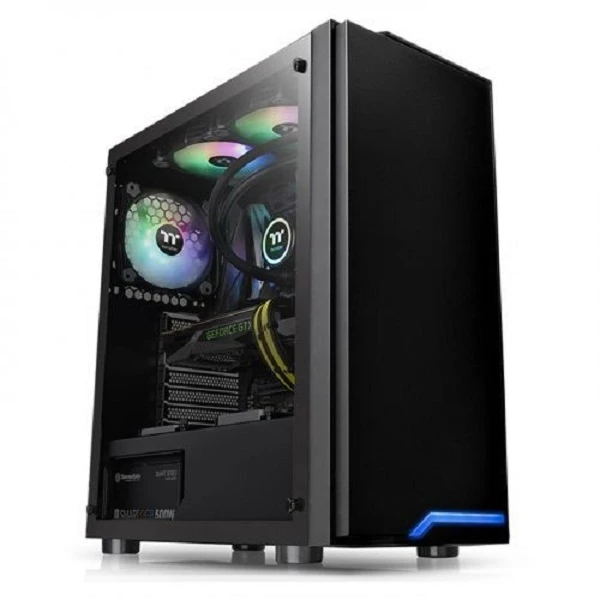 Housing Thermaltake H100 CA-1L4-00M1WN-02 (ATX, Micro ATX, Mini ITX, juodos spalvos)