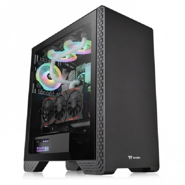 Kompiuterio Korpusas - Thermaltake S300 TG Midi Tower (Juodas)