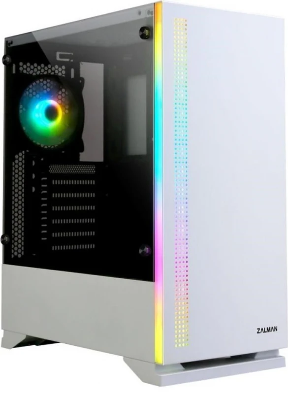 Zalman S5 Baltas kompiuterio korpusas „Midi Tower“ Balta