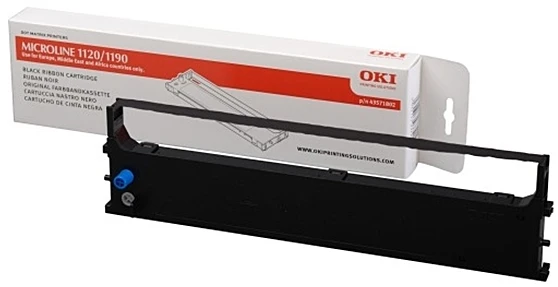 OKI 43571802 spausdintuvo juostelė Juoda