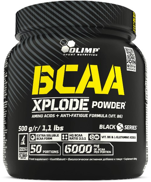 Olimp BCAA Xplode milteliai 500g citrina