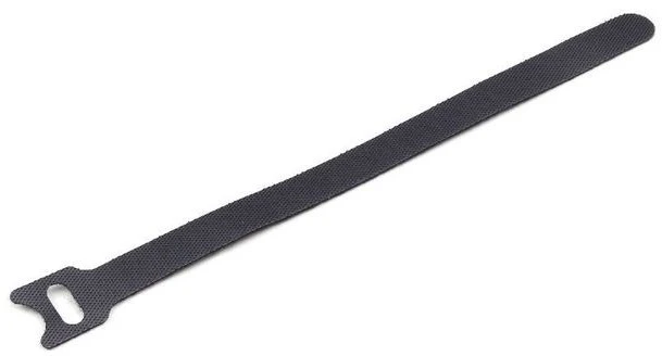GEMBIRD VT-210X12 Velcro kabelių raiščiai 210mm maišelis 100 vnt juodas
