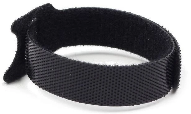 GEMBIRD VT-210X12 Velcro kabelių raiščiai 210mm maišelis 100 vnt juodas