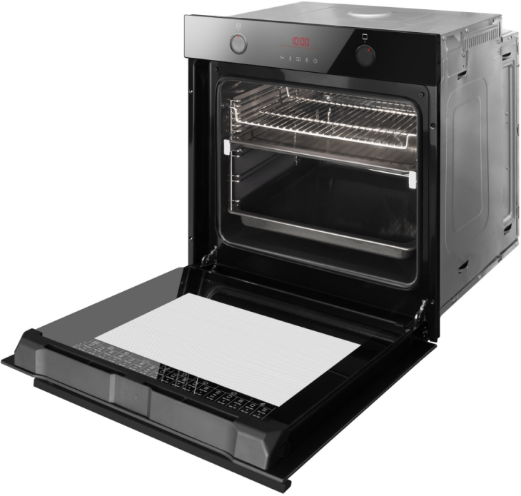 Amica ED47637BA+ X-TYPE STEAM orkaitė 77 L 3600 W A+ Juodas