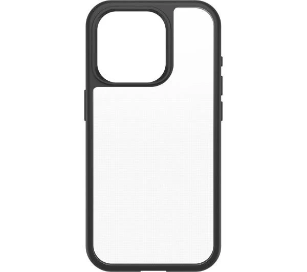 Telefono Dėklas - OtterBox React iPhone 15 Pro Juodas/Skaidrus