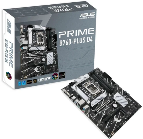 Pagrindinė plokštė ASUS PRIME B760-PLUS D4