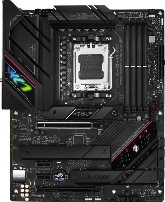 Pagrindinė plokštė ASUS AMD B650/SAM5/ATX/Memory DDR5/Atminties lizdai 4/2xPCI-Express 4.0 1x/1xPCI-Express 4.0 16x/1xPCI-Express 5.0 16x/3xM.2/1xHDMI/1xDisplayPort/4xUSB 2.0/6xUSB 3.2/2xUSB-C/1xRJ45/5xAudio port