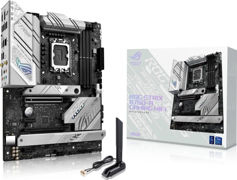 Pagrindinė plokštė ASUS Intel B760 Express/LGA1700/ATX/Memory DDR5/Atminties lizdai 4/2xPCI-Express 3.0 1x/1xPCI-Express 3.0 16x/1xPCI-Express 5.0 16x/3xM.2/1xHDMI/1xDisplayPort/4xUSB 2.0/3xUSB 3.2/2xUSB-C/1xRJ45/5xAudio port