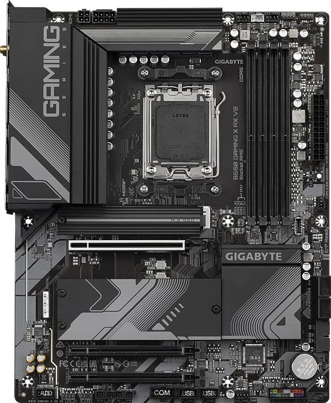 Pagrindinė plokštė GIGABYTE B650 GAMING X AX V2 AM5 4xDDR5 4xSATA 3xM.2