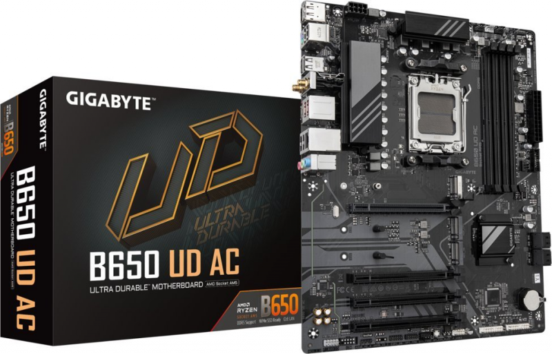 Pagrindinė plokštė Gigabyte B650 UD AC