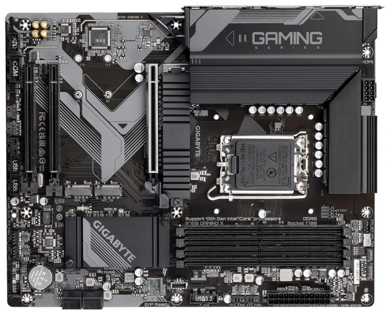 Pagrindinė plokštė GIGABYTE B760 GAMING X LGA 1700 1xHDMI 1xDP