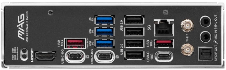 Pagrindinė plokštė MSI MAG X870 TOMAHAWK WIFI AM5 MB 4xDDR5 4xSATA 4xM.2