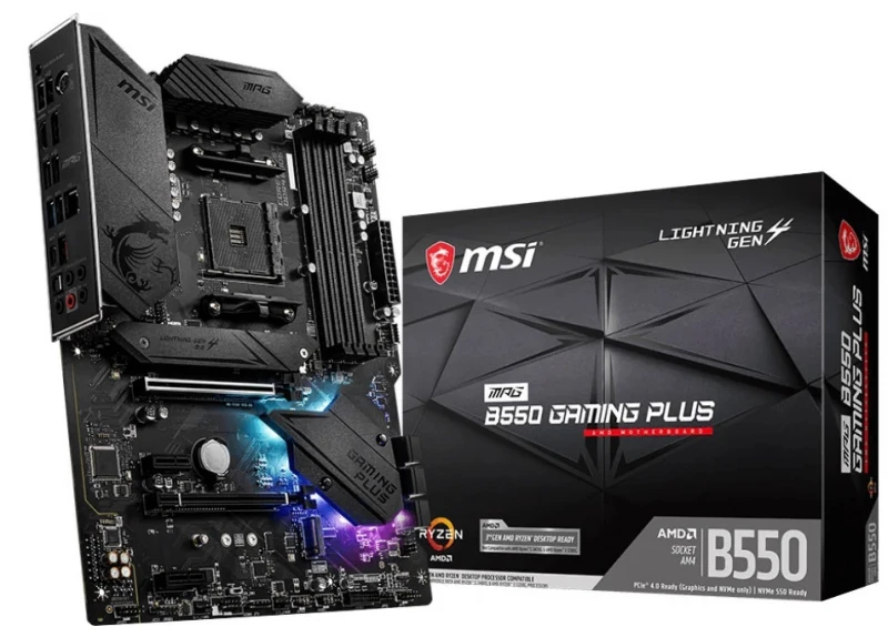 Pagrindinė plokštė MSI MPG B550 Gaming Plus