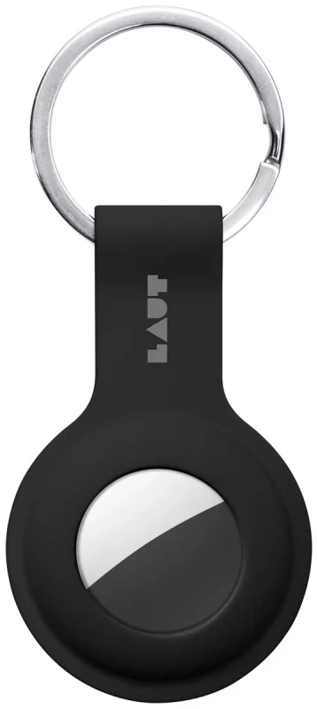 LAUT dėklas Apple AirTag HUEX TAG Juodas