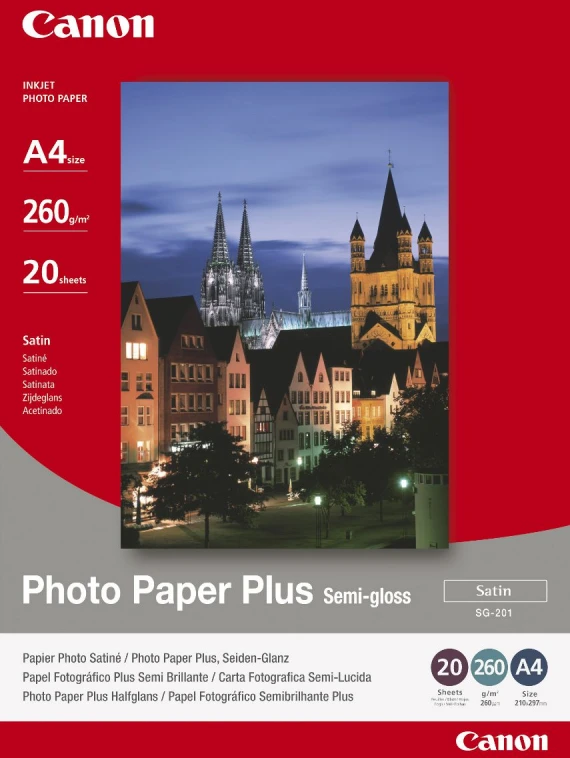 CANON SG-201 fotopopierius 4x6 50 puslapių pusiau blizgus
