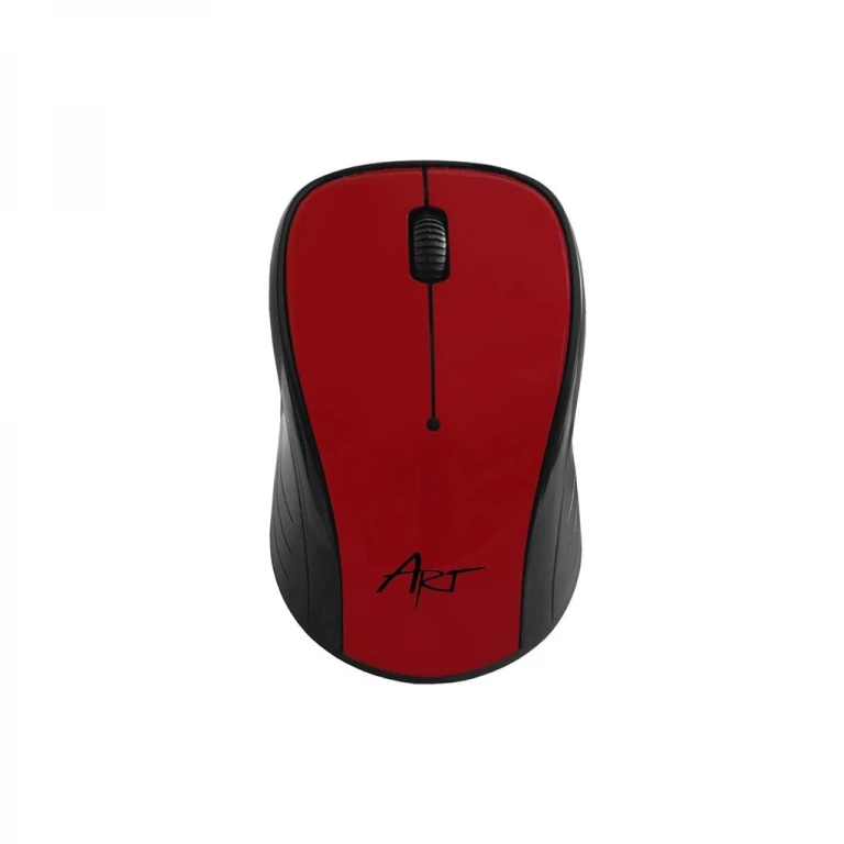 ART wireless computer pelė 2400 dpi AM-92 red