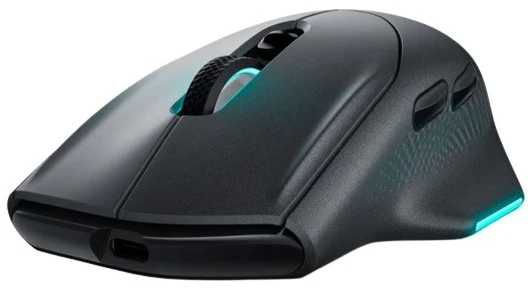 Pelė Dark „Dell Alienware AW620M“ (tamsioji mėnulio pusė)