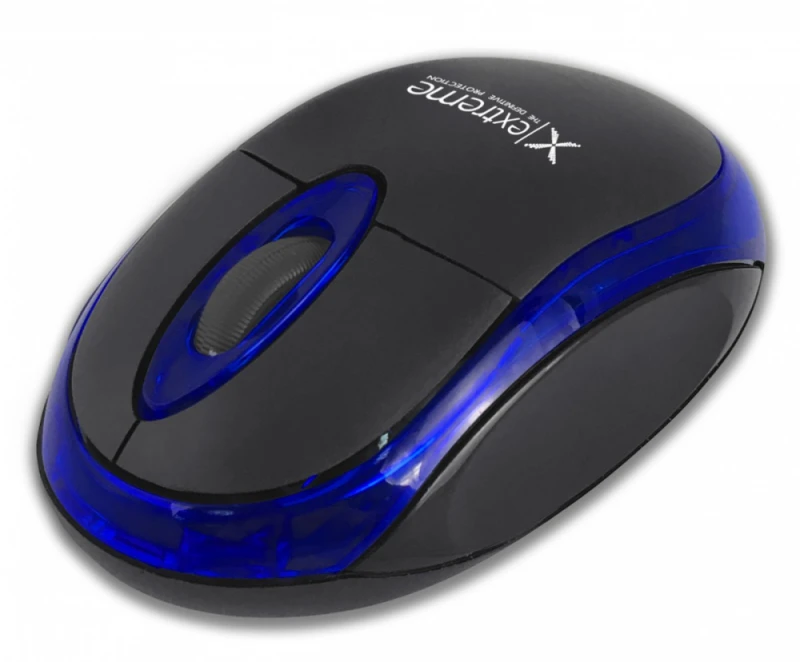 Esperanza XM106B Extreme belaidė „Bluetooth“ 3D optinė pelė, „Cyngus Mėlyna“
