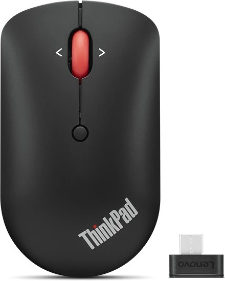 Lenovo | ThinkPad USB-C Wireless Compact Pelė | Juodas
