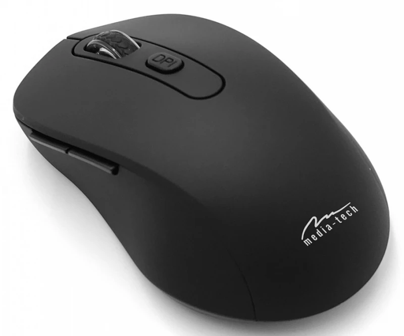 Belaidė Bluetooth pelė Media-Tech MORLOCK BT MT1120, 1600DPI, juoda
