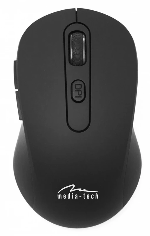 Belaidė Bluetooth pelė Media-Tech MORLOCK BT MT1120, 1600DPI, juoda