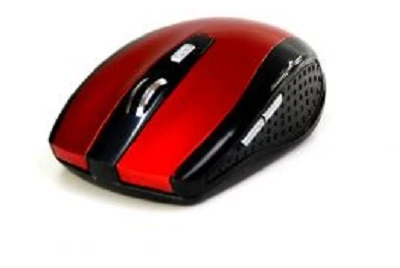 Belaidė pelė Media-Tech RATON PRO MT1113R, juoda/raudona