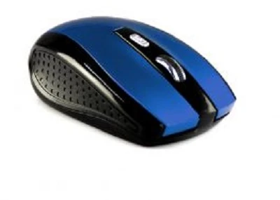Belaidė optinė ergonomiška pelė Media-Tech RATON PRO MT1113B, tinka kairiarankiams ir dešiniarankiams, Nano USB adapteris, 1600DPI, mėlyna