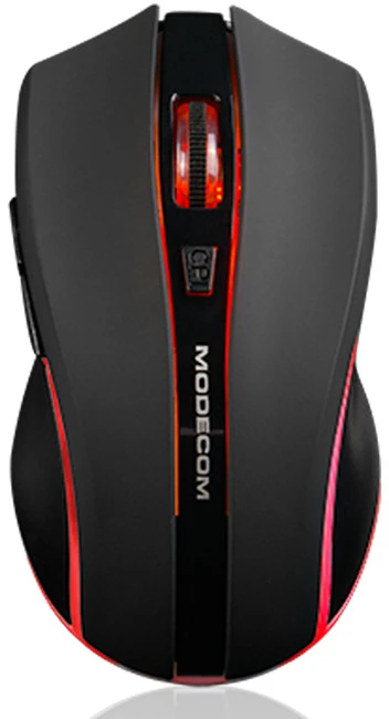 MODECOM MC-WRM1 belaidė pelė, juoda