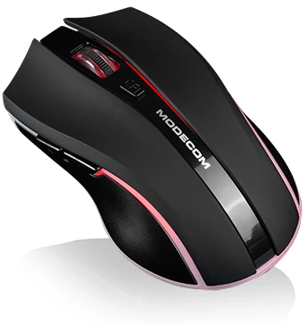 MODECOM MC-WRM1 belaidė pelė, juoda