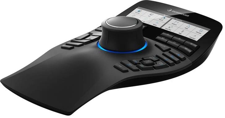 Pelė Hewlett Packard (HP) Myszka 3DConnexion SpaceMouse Enterprise su laidu juoda
