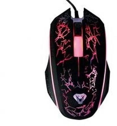 Žaidimų pelė Media-Tech COBRA PRO X-LIGHT MT1117, su LED pašvietimu, USB jungtis, 1200DPI
