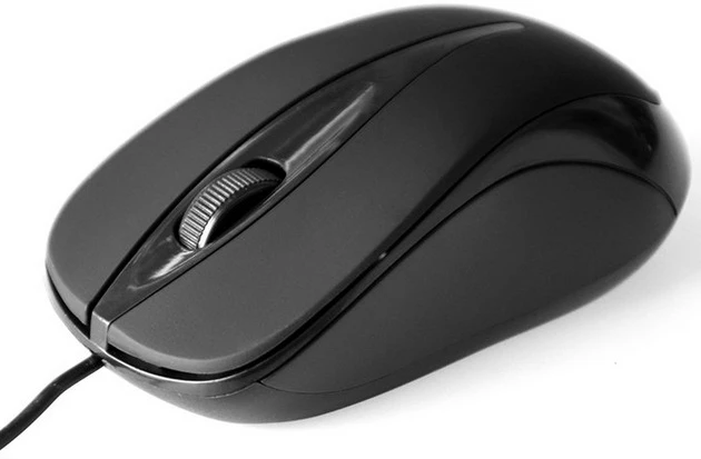 Itin ergonomiška optinė pelė Media-Tech PLANO MT1091K, USB jungtis, 800DPI, juoda