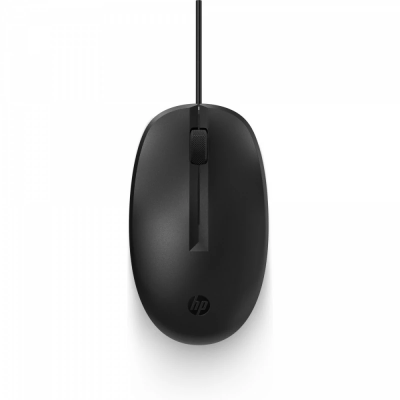HP 125 USB Pelė su laidu, Sanitizable - Juodas