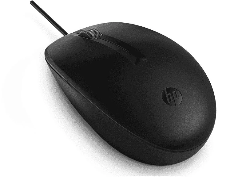 Hewlett Packard (HP) HP 125 - Pelė - su laidu - USB - juodas