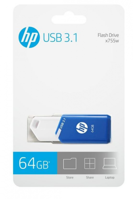 PNY HP USB atmintinė 64GB 755W USB 3.1