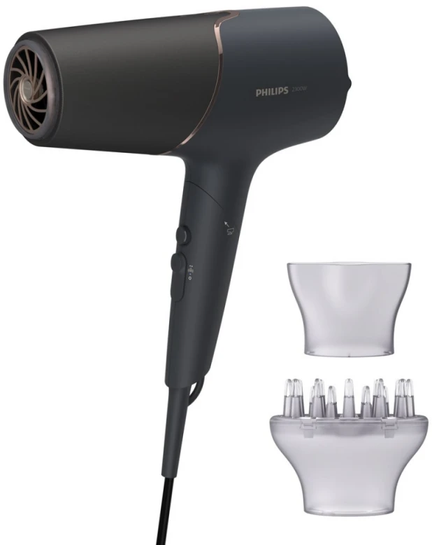 Plaukų džiovintuvas Philips 5000 BHD538/30 Sulankstomas Juoda