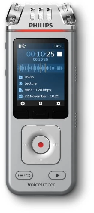 Philips DVT6115 diktofonas su aktyviu ekranu