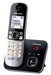 Belaidis telefonas Panasonic KX-TG6821, pilkas