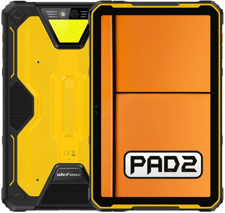 Planšetė Planšetinis Kompiuteris - Ulefone Armor Pad 2 11" 8GB RAM 256GB LTE 48MP Juodas/Geltonas