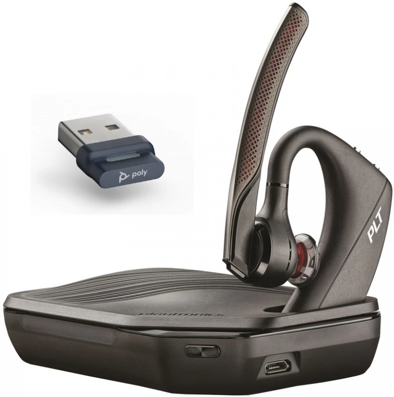 Wireless earphone Plantronics Poly 5200 juodas