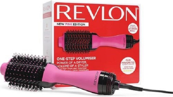 Plaukų formavimo šukos Revlon RVDR5222E Juoda, rožinė