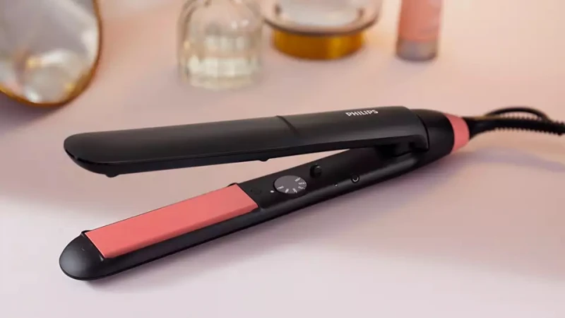 Philips StraightCare Essential Tiesinimo žnyplės „ThermoProtect“, BHS376/00