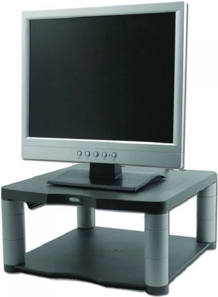 Laikiklis Fellowes Monitoriaus stovas kolegos Premium, Juoda/grafitas