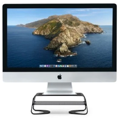 Twelve South Dvylika South Curve Riser, skirta Apple iMac (Juodas)