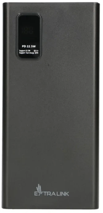 Atsarginis maitinimo šaltinis ("Power Bank") Powerbankas Extralink EPB-067B 10000mAh, juodas
